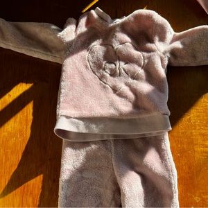 A mauve Sherpa little girls jogger set. My daughter has sadly outgrown it.